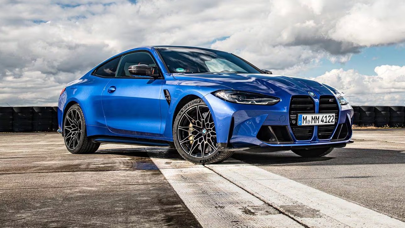 BMW M4 2024 – Electric Blue